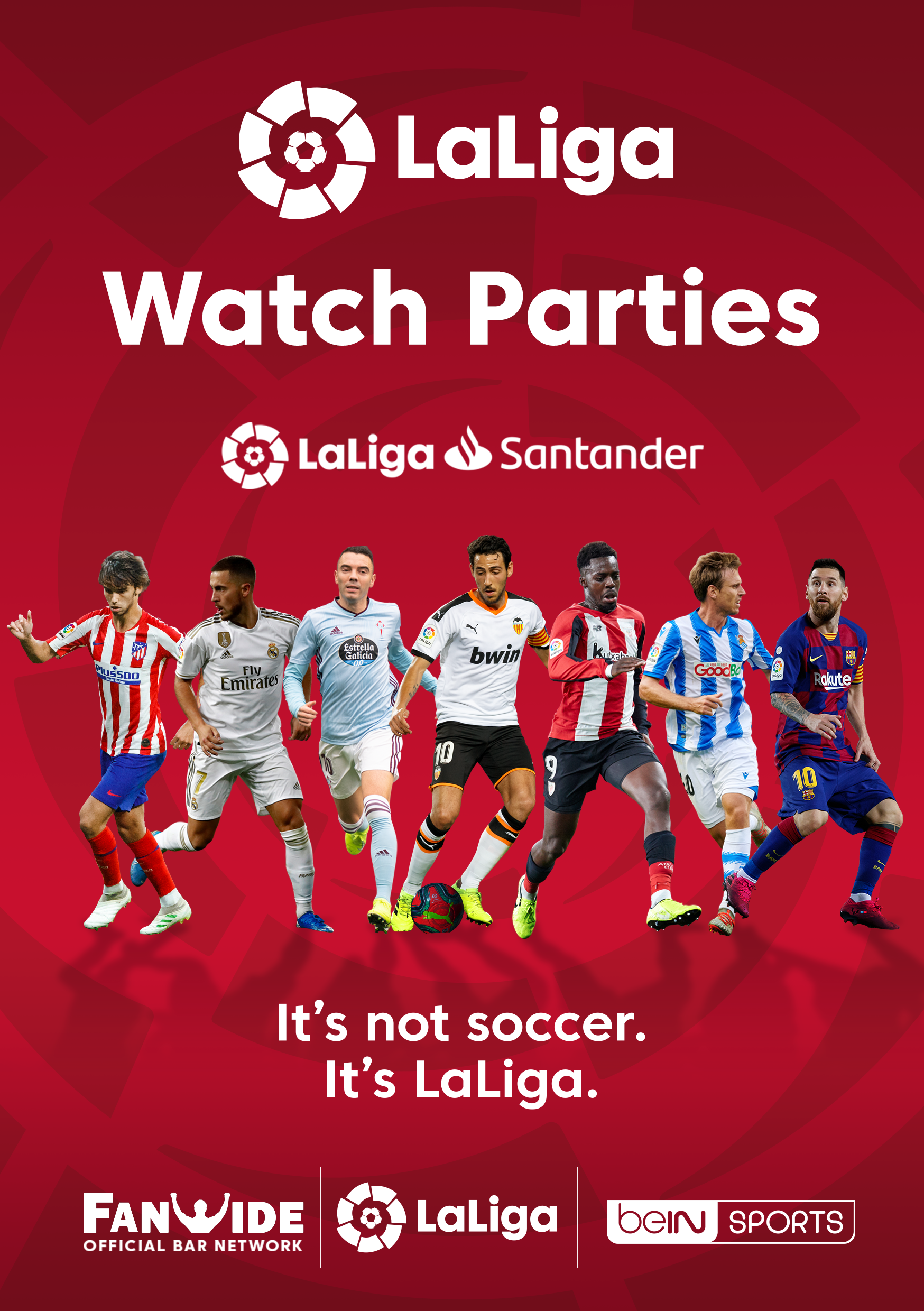 LaLiga Watch Parties Coming to the US! - FanWide Blog